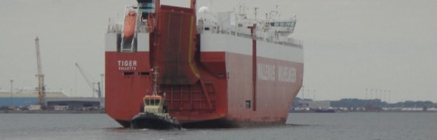 Longshoreman Drowns During Export Car Loading Operations  [Savannah, GA ~ 07 September 2016]