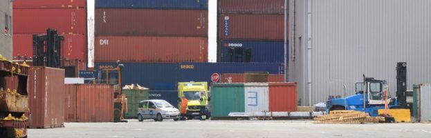 Container Repair Worker Fatally Injured In Industrial Truck Runover [Antwerp, Belgium – 01 July 2019]