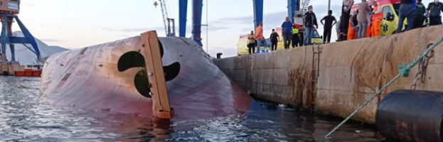 Spanish Docker Believed Drowned in Vessel Capsize Event  [Port of Castellón, Spain – 28 May 2021]