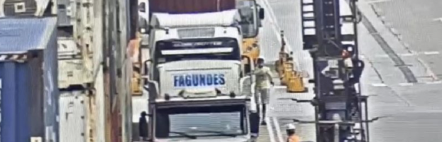 Truckman Struck; Run Over & Killed By Rubber Tired Gantry Crane  [Paranaguá, Brazil – 18 December 2021]