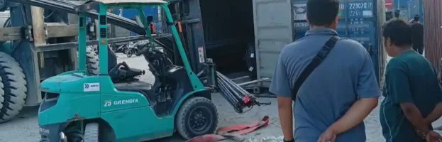 Port Worker Struck and Killed By Errant Rebar During Container Stripping  [Tangkiang Port, Indonesia – 30 September 2026]